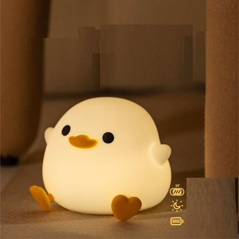 Doudou Duck Lamp: USB, Ambience, Night Light. 🦆💡