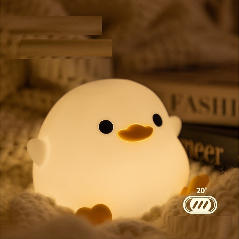 Doudou Duck Lamp: USB, Ambience, Night Light. 🦆💡